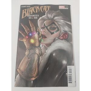 Giant-Size Black‎ Cat Infinity Score #1 Gauntlet Variant VF+